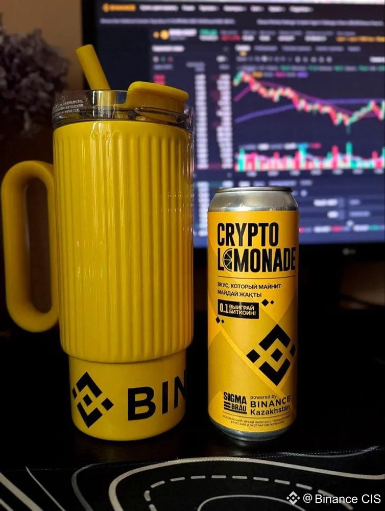 Binance Crypto Lemonade lifestyle material