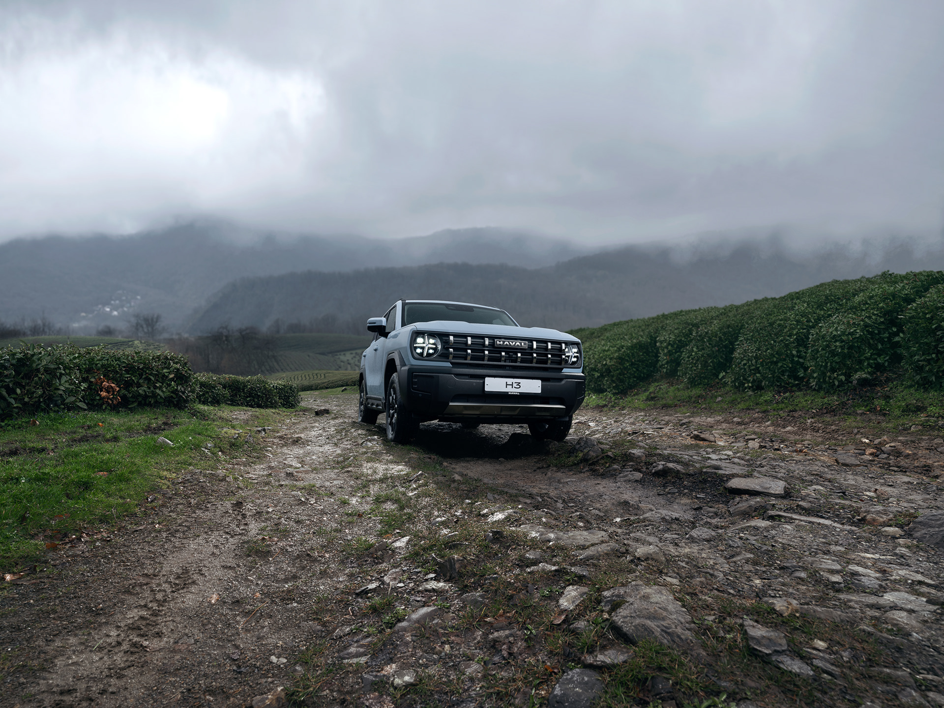 HAVAL H3 泥地道路场景