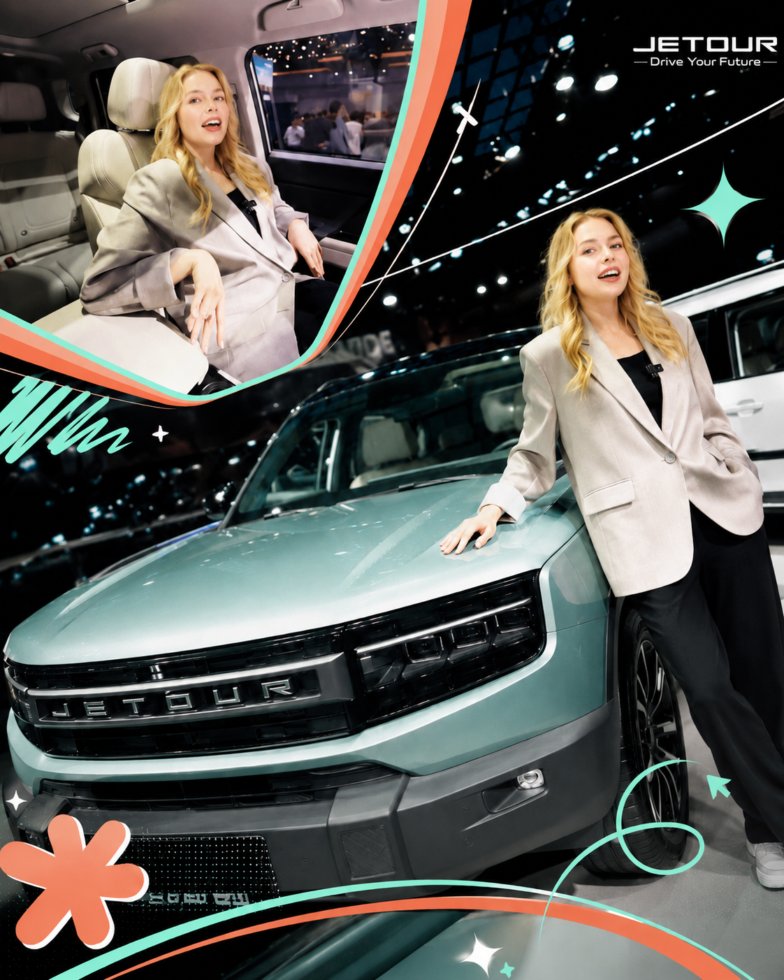 JETOUR Jessi campaign poster