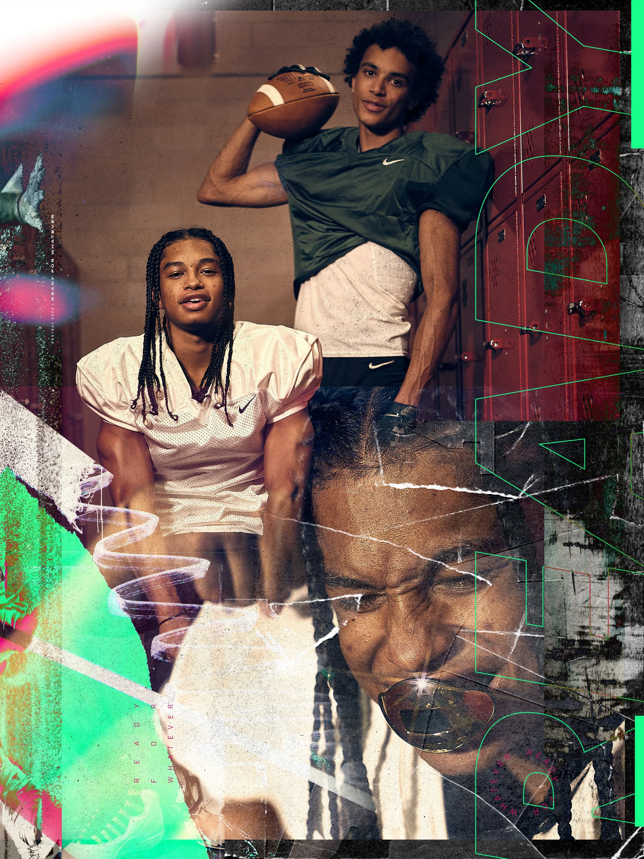 Eastbay locker room campaign visual